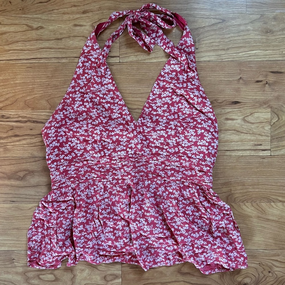 American Eagle halter tank, size M